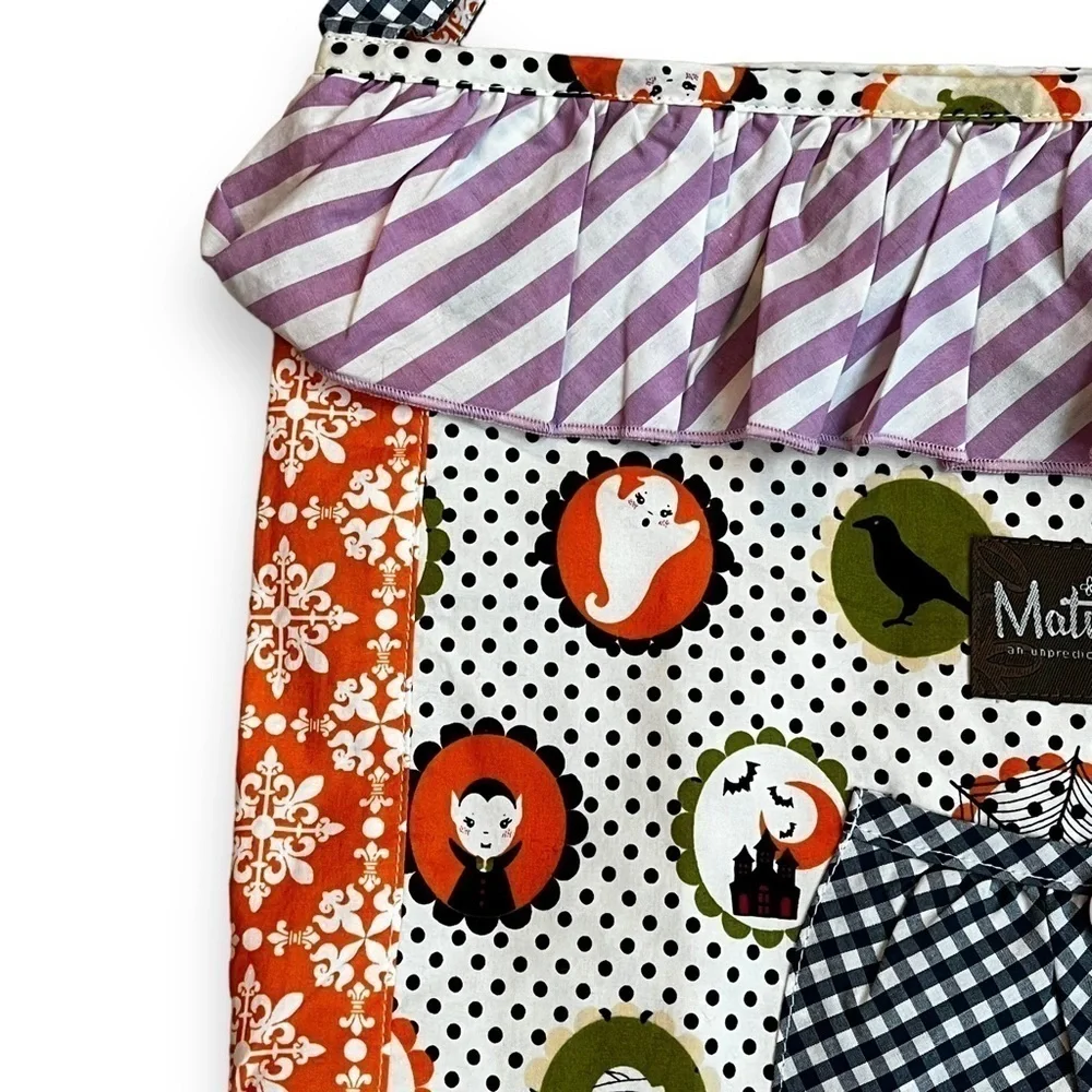 Matilda Jane Hocus Pocus Something Brewing Halloween Joey Treat Bag Mixed Print